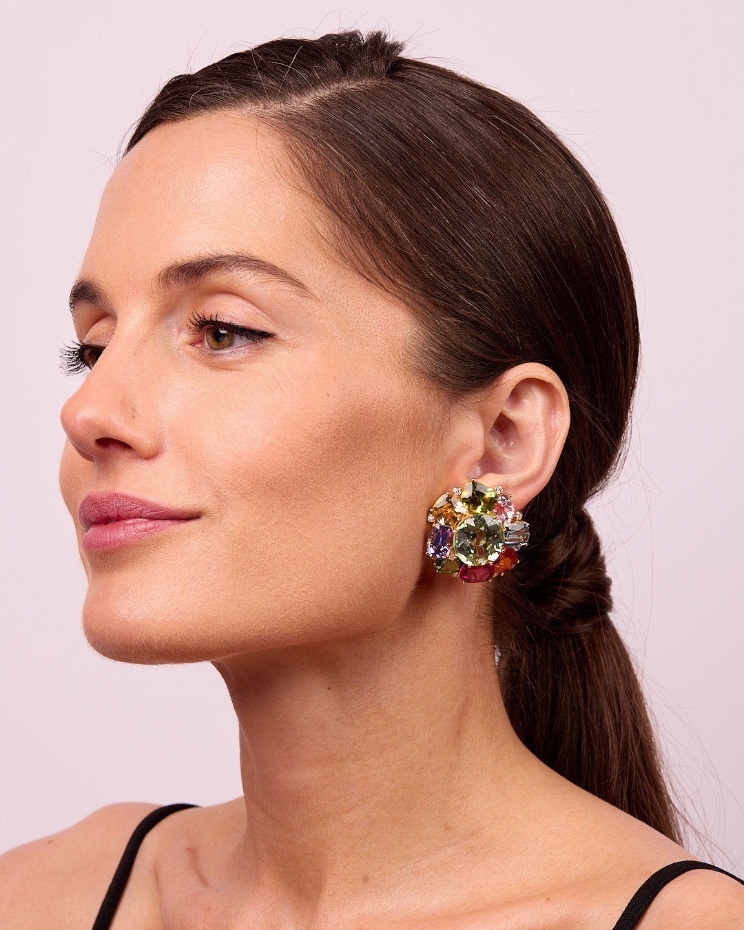 Lorikeet Multi-Coloured Gemstone Earrings